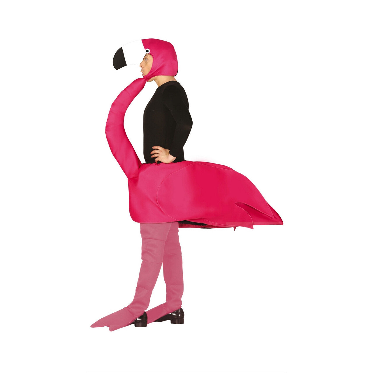 Op deze afbeelding zie je een Kostuums, van het merk Guirca. Sierlijke Flamingo Vogel Kostuum