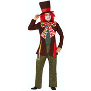 Op deze afbeelding zie je een Kostuums, van het merk Guirca. Knettergekke Mad Hatter Wonderland Man Kostuum