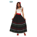 Señorita Mexicaine Doña Maribella En Noir Et Blanc Costume