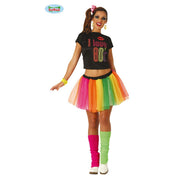 Op deze afbeelding zie je een Kostuums, van het merk Guirca. I Love 80s Louise Veronica Disco Vrouw Kostuum