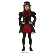 Op deze afbeelding zie je een Kostuums, van het merk Guirca. Steampunk Terug In De Tijd Meisje Kostuum