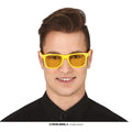 Lunettes De Soleil Disco Jaune Hippie