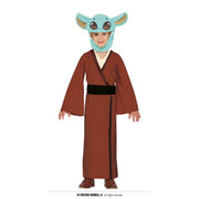 Op deze afbeelding zie je een Kostuums, van het merk Guirca. Child Baby Yoda Kind Kostuum