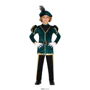 Op deze afbeelding zie je een Kostuums, van het merk Guirma. Pietje Piet Groen Jongen Kostuum