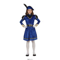Adorable Assistante En Bleu Costume