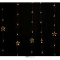 Sterren Licht Gordijn 18 Sterren 144 Led Warm