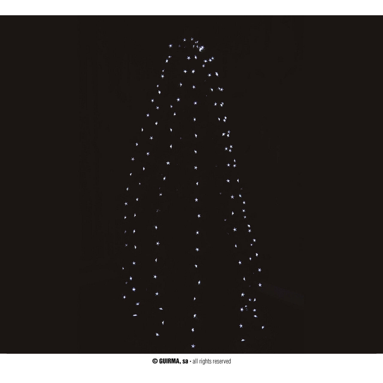 Op deze afbeelding zie je een Decoratie, van het merk Guirma. Kerst Verlichting Nightlight 200 Led Warm 8 F
