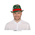 Groene Fedora Hoed Kerst
