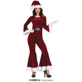 Fancy Winter Santa Vrouw Kostuum
