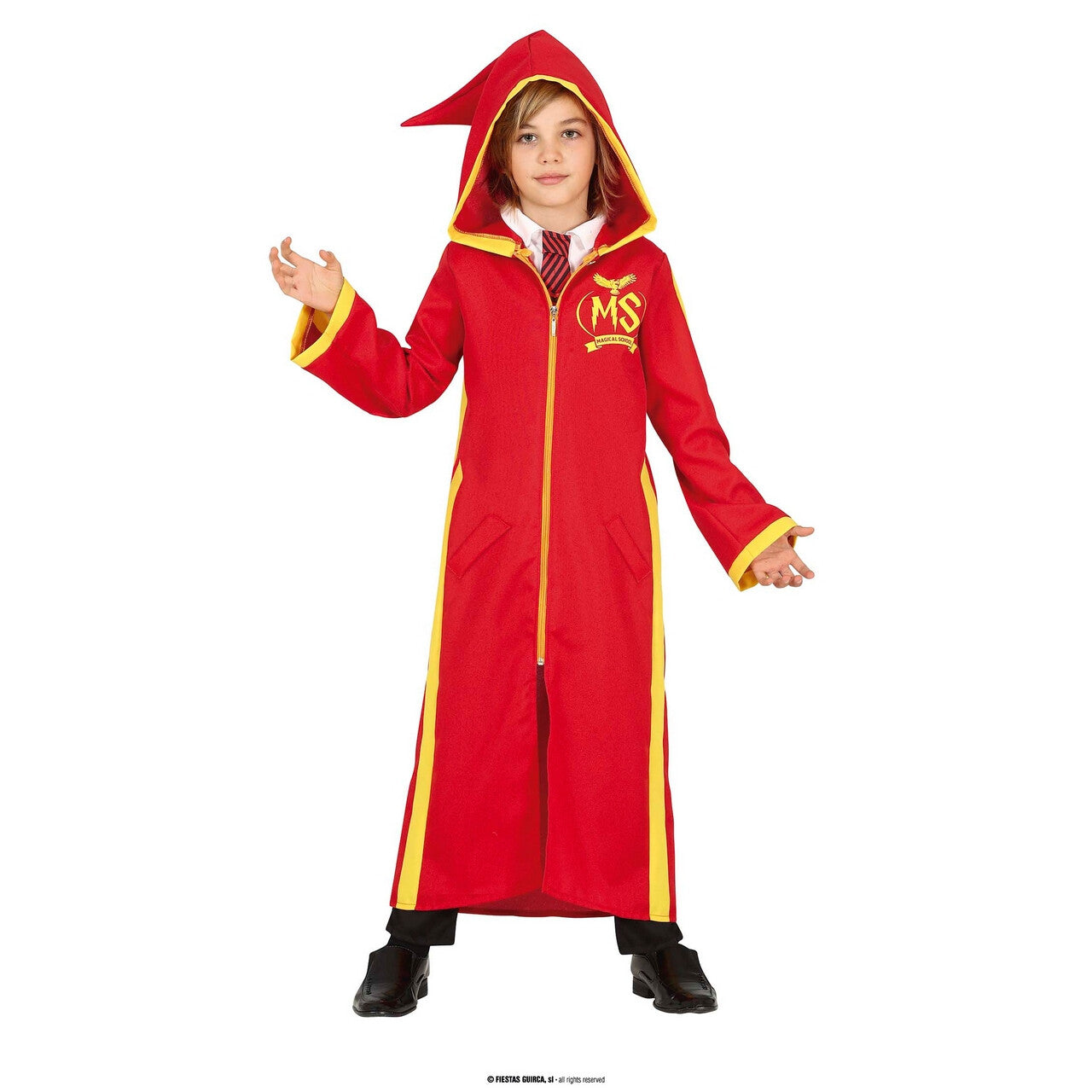 Op deze afbeelding zie je een Kostuums, van het merk Guirca. Magical School Ms Student Kind Kostuum