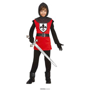 Op deze afbeelding zie je een Kostuums, van het merk Guirca. Middeleeuwse Ridder Klaas Van Rijkland Jongen Kostuum
