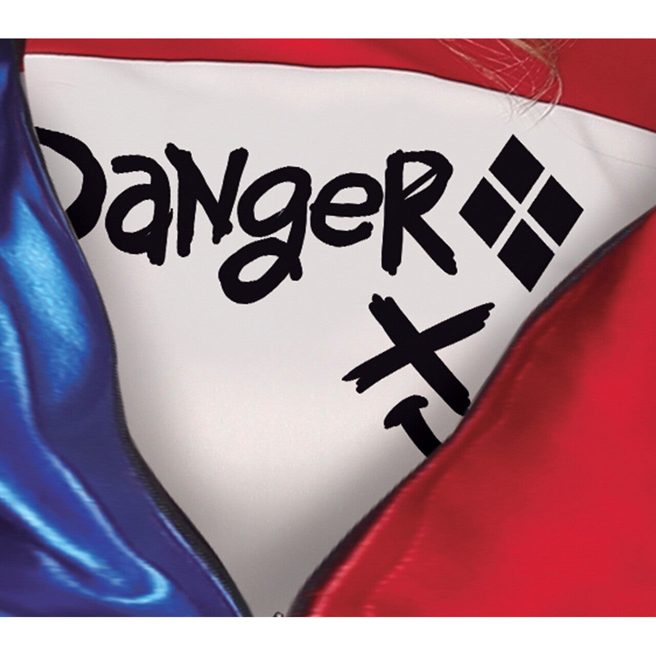Op deze afbeelding zie je een Kostuums, van het merk Guirca. Danger Glam Harley Quinn Vrouw Kostuum
