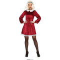 Winterliche Weihnachtshexe Damenkostüm