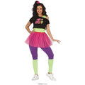 Fille Des Années 80 Costume