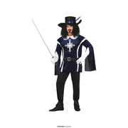 Op deze afbeelding zie je een Kostuums, van het merk Guirca. Aramis De Dappere Musketier Man Kostuum