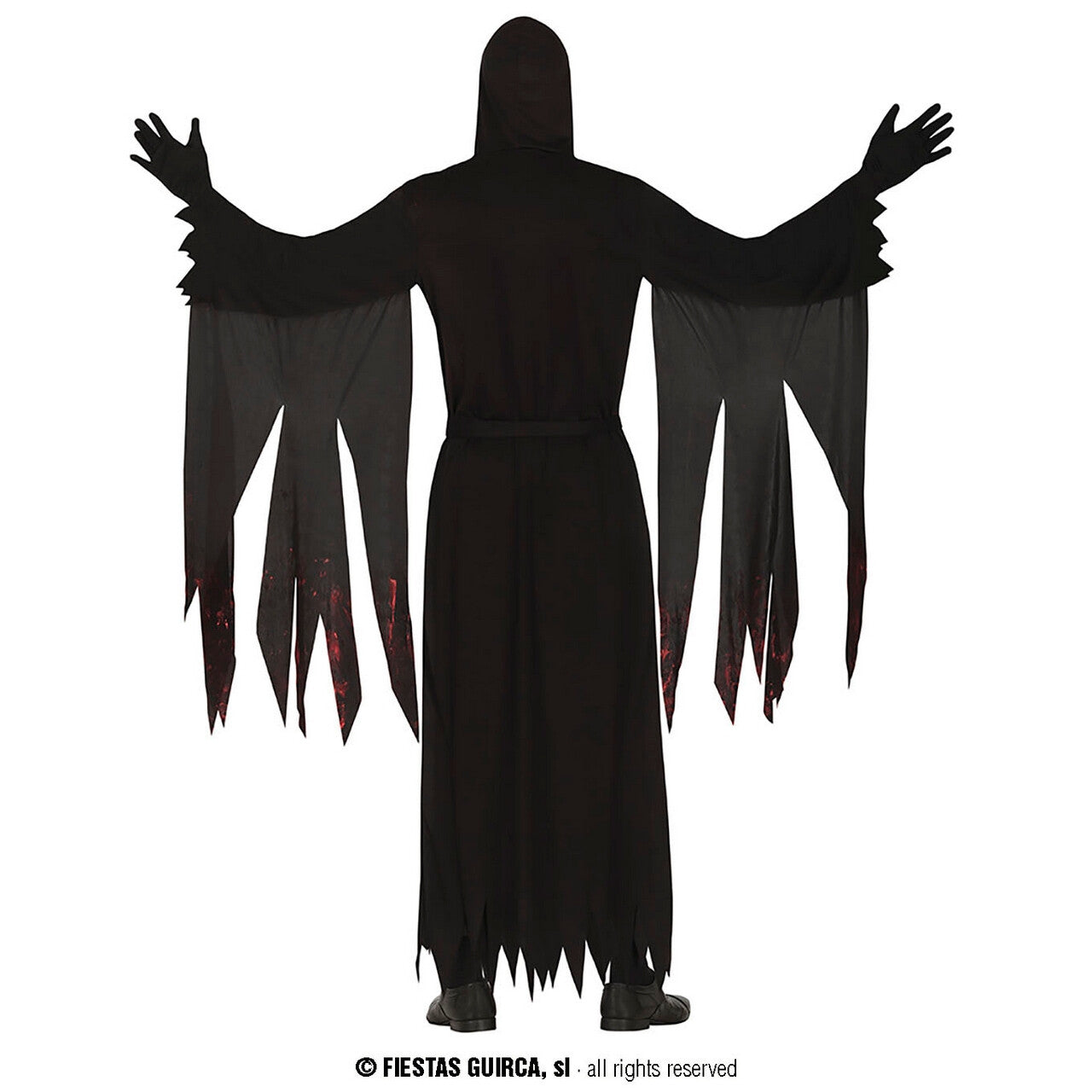 Op deze afbeelding zie je een Kostuums, van het merk Guirca. Duistere Grim Reaper Geest Man Kostuum