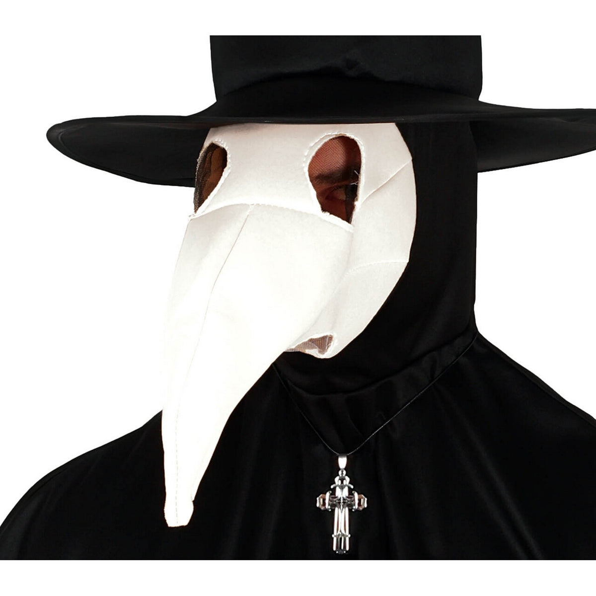 Op deze afbeelding zie je een Kostuums, van het merk Guirca. Helende Pest Dokter Man Kostuum