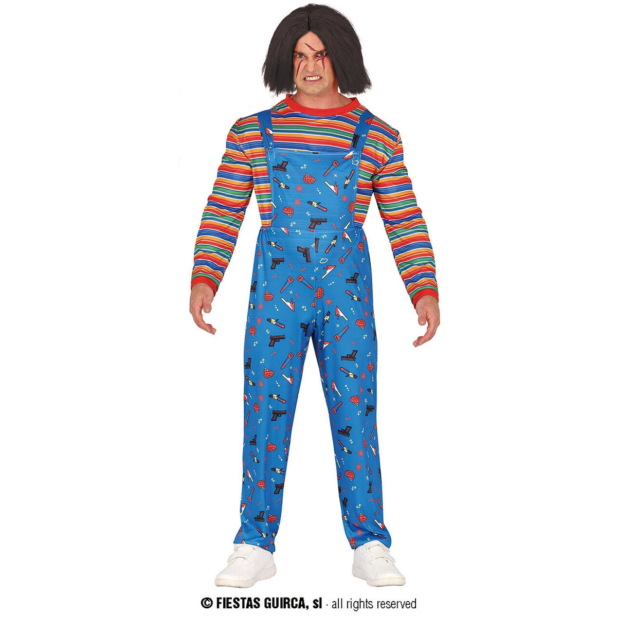 Op deze afbeelding zie je een Kostuums, van het merk Guirca. Child Play Pop Man Kostuum