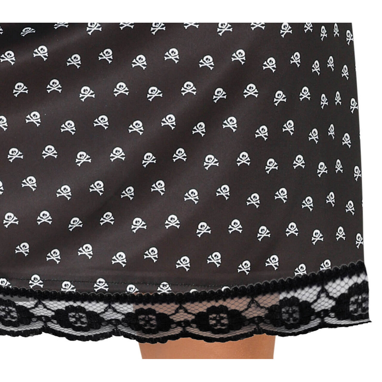 Op deze afbeelding zie je een Kostuums, van het merk Guirca. Juffrouw Skullicious Evermore Vrouw Kostuum