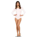 Ballet Wendy Bodysuit Wit Vrouw Kostuum