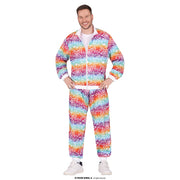 Op deze afbeelding zie je een Kostuums, van het merk Guirca. Starstruck Freddy Tracksuit Man Kostuum
