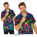 Flamingos In Love Overhemd Man