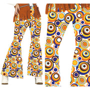 Op deze afbeelding zie je een Kostuums, van het merk Guirca. 70s Curly Rondjes Broek Vrouw