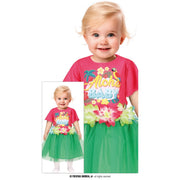 Op deze afbeelding zie je een Kostuums, van het merk Guirca. Aloha Tropische Hawaii Baby Meisje Kostuum