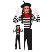 Op deze afbeelding zie je een Kostuums, van het merk Guirca. Franse Pantomime Speler Mimi Kind Kostuum