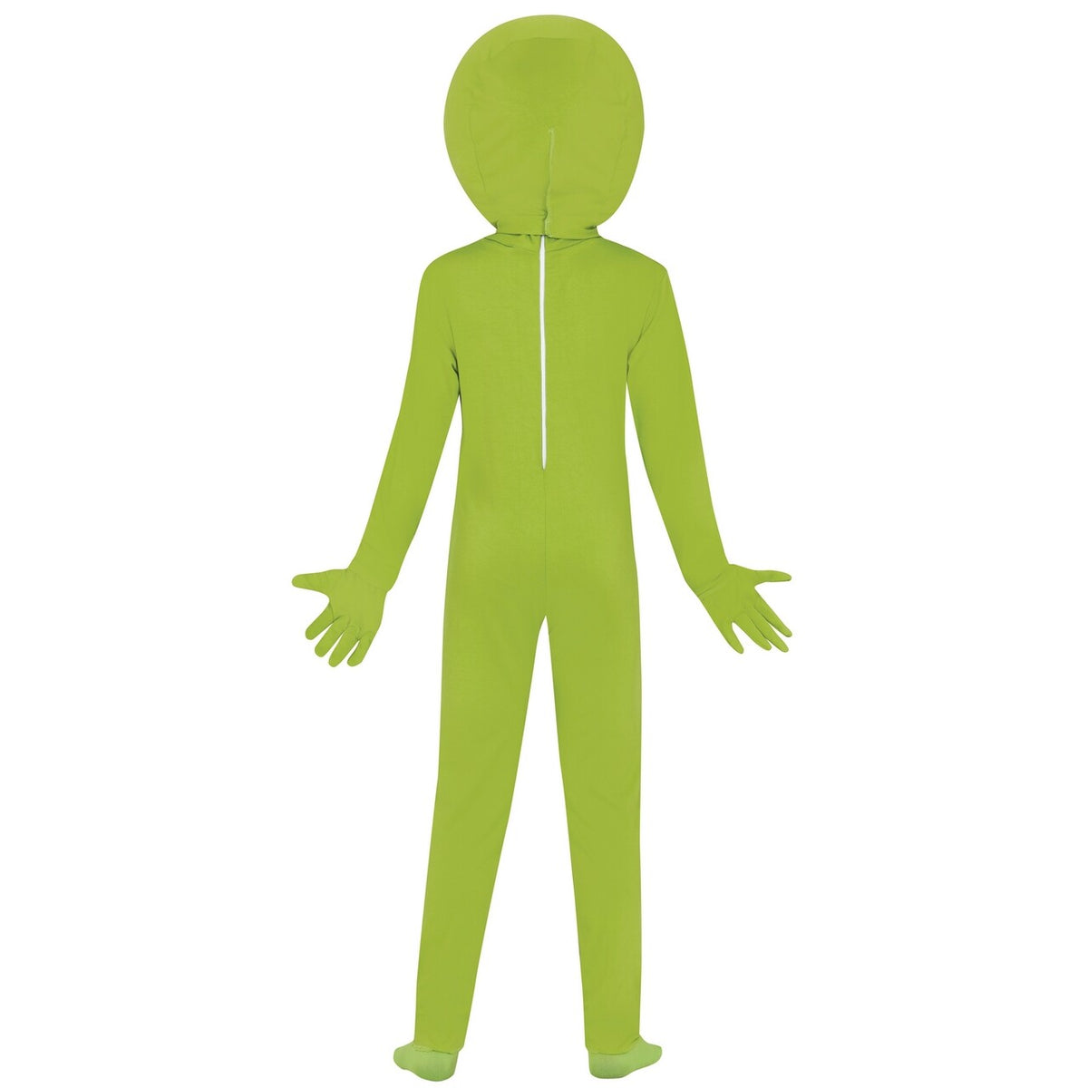 Op deze afbeelding zie je een Kostuums, van het merk Guirca. Groen Marsmannetje Kind Kostuum