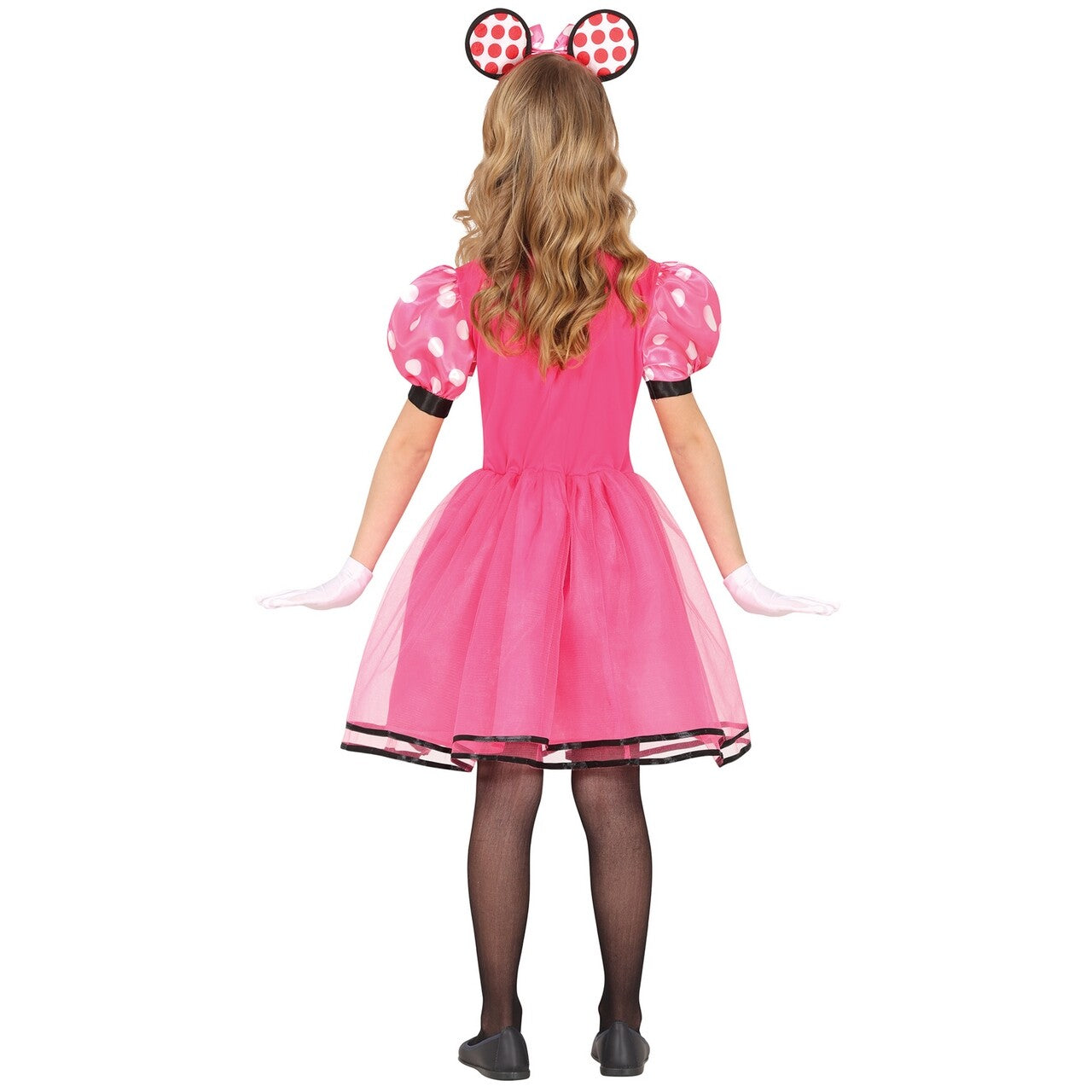 Op deze afbeelding zie je een Kostuums, van het merk Guirca. Pretty Pinky Mouse Meisje Kostuum