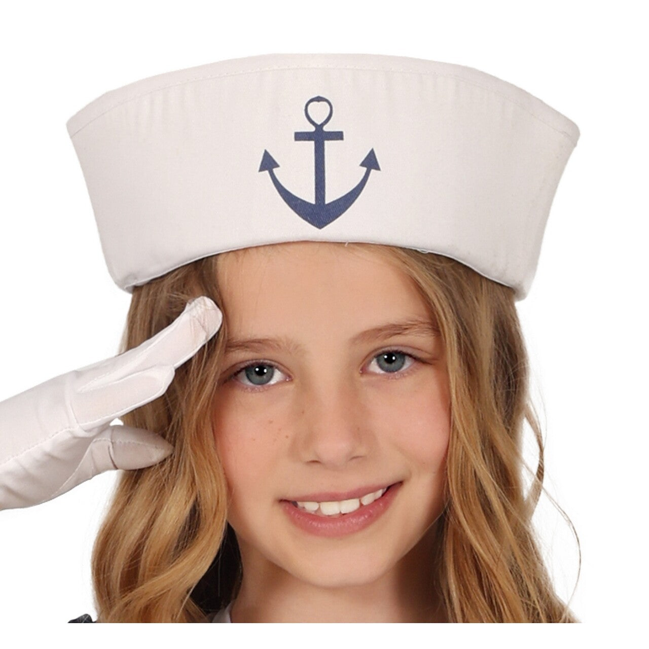 Op deze afbeelding zie je een Kostuums, van het merk Guirca. Schip Ahoy Matroos Meisje Kostuum