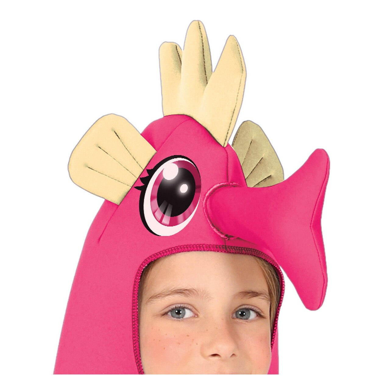 Op deze afbeelding zie je een Kostuums, van het merk Guirca. Zeepaardje Pinkhorse Kind Kostuum