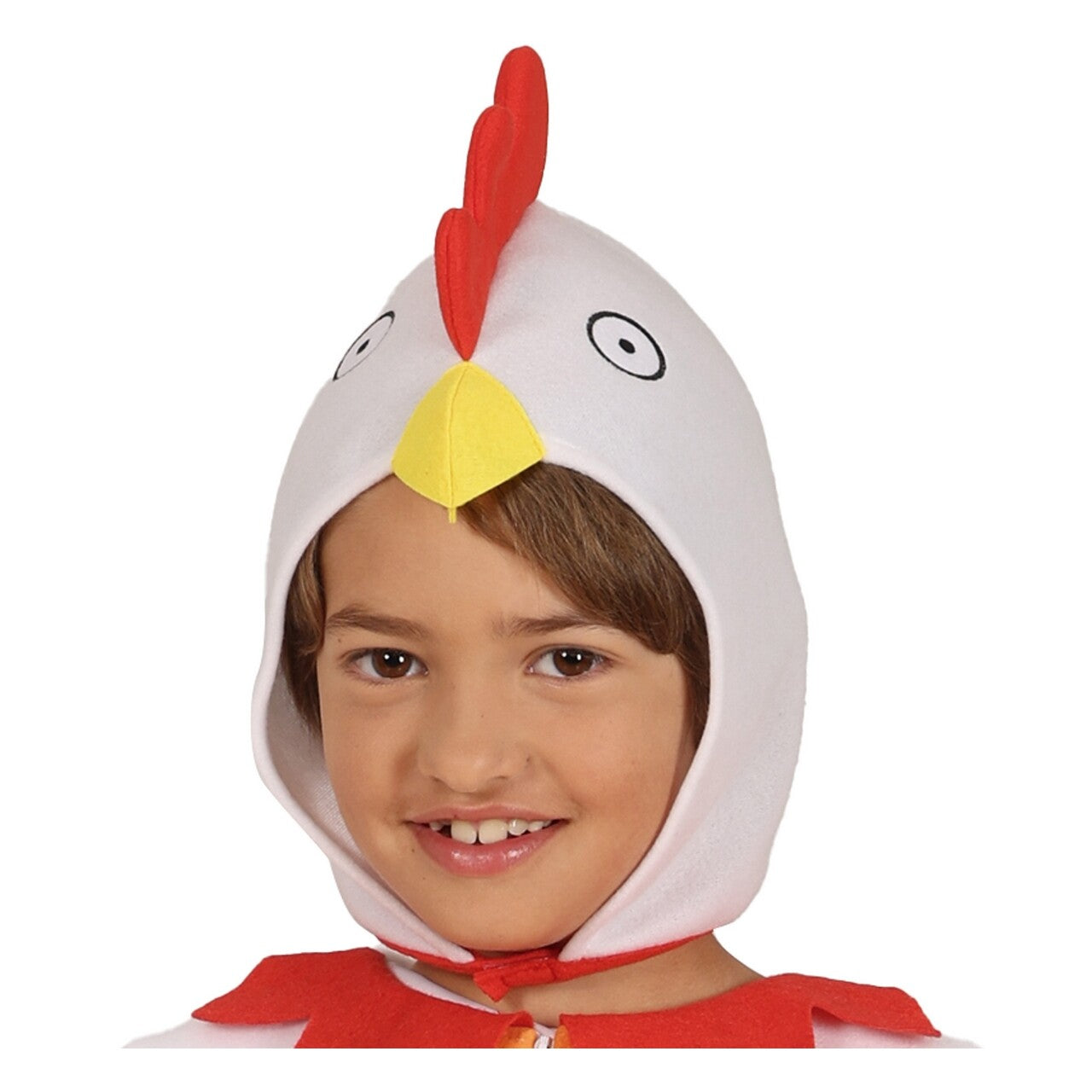 Op deze afbeelding zie je een Kostuums, van het merk Guirca. Tok Tok Tok Kip Kind Kostuum