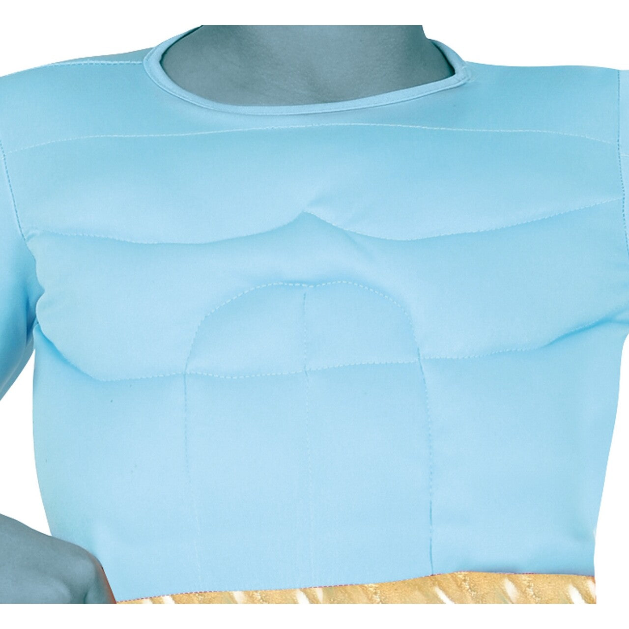 Op deze afbeelding zie je een Kostuums, van het merk Guirca. Blauwe Genie Uit De Lamp Kind Kostuum