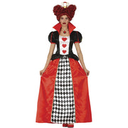 Op deze afbeelding zie je een Kostuums, van het merk Guirca. Koningin Deck Of Cards Vrouw Kostuum