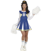 Op deze afbeelding zie je een Kostuums, van het merk Guirca. Cheerleader Team B Vrouw Kostuum