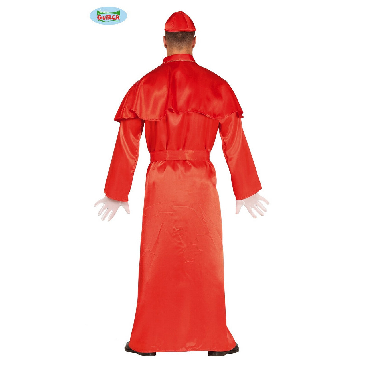 Op deze afbeelding zie je een Kostuums, van het merk Guirca. Rode Kardinaal Prins Der Kerk Man Kostuum