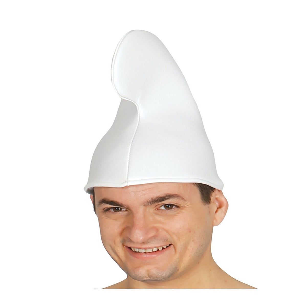 Op deze afbeelding zie je een Kostuums, van het merk Guirca. Blauwe Bos Smurf Man Kostuum