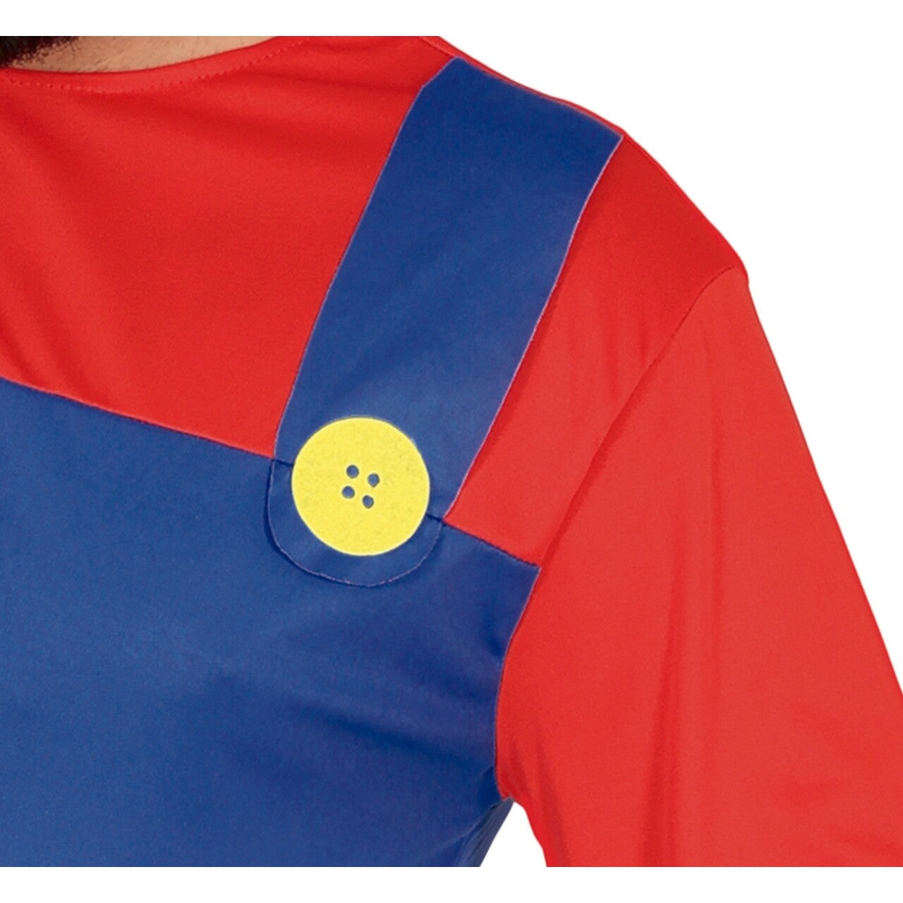 Op deze afbeelding zie je een Kostuums, van het merk Guirca. Oh No Its Mario Man Kostuum