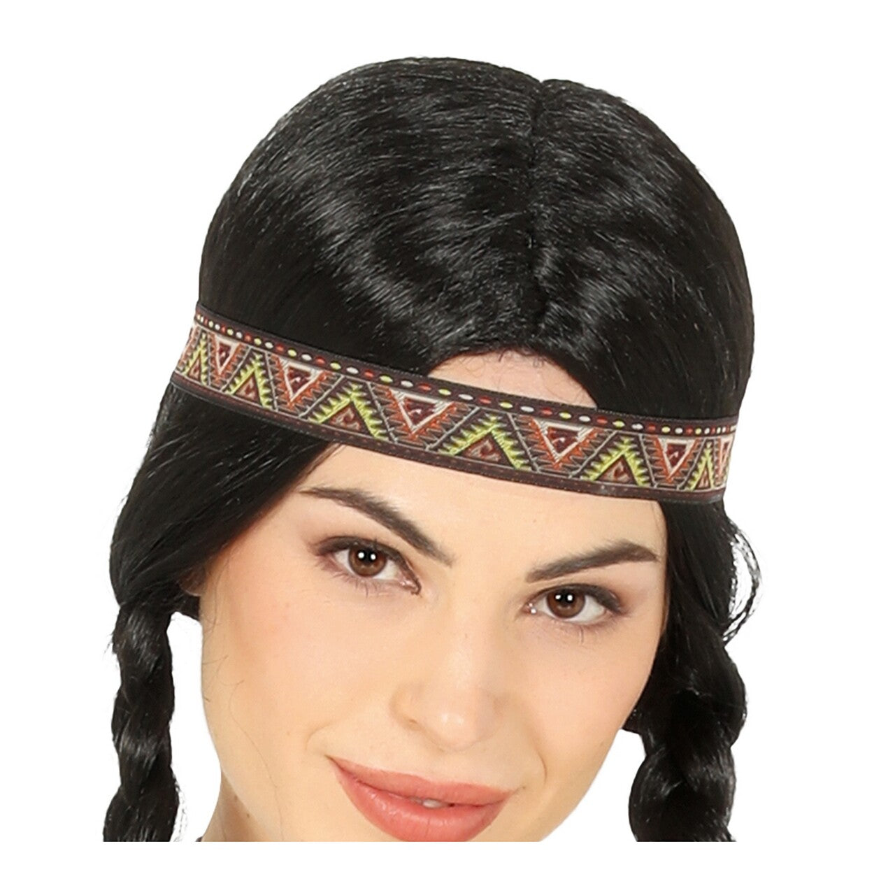 Op deze afbeelding zie je een Kostuums, van het merk Guirca. Indiaan Illanipi Zij Die Wonderbaarlijk Is Vrouw Kostuum