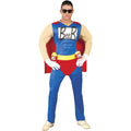 Superheld Bier-Hier-Mann Herrenkostüm