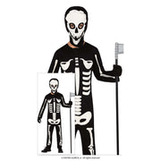 Op deze afbeelding zie je een Kostuums, van het merk Guirca. Halloween Skelet Nachtleven Kind Kostuum