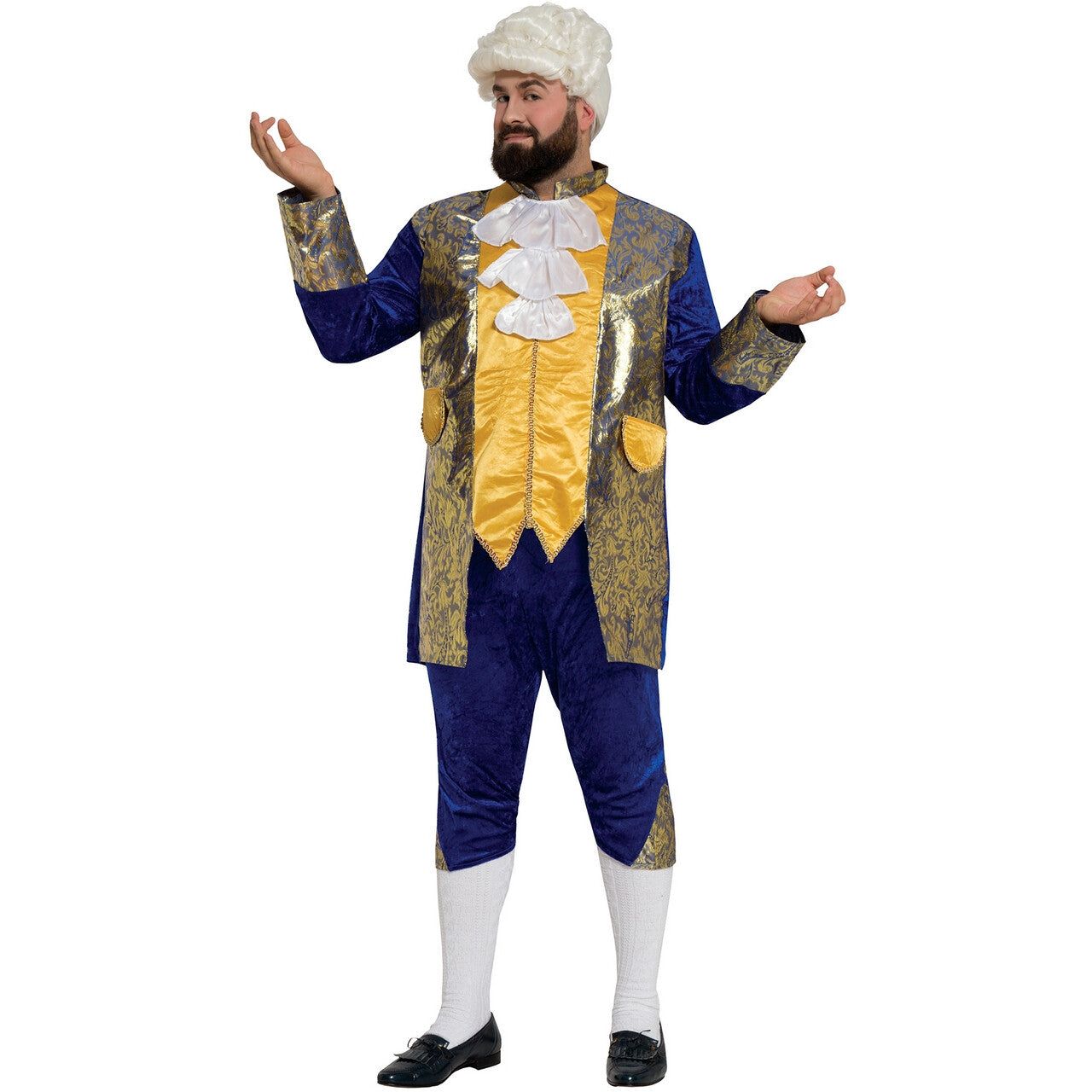 Op deze afbeelding zie je een Kostuums, van het merk Guirca. Markies Koenraad Wijsheid Man Kostuum