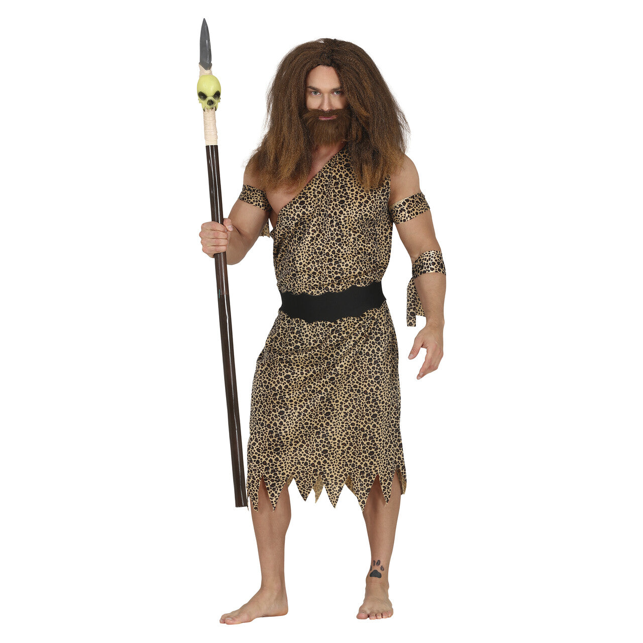 Op deze afbeelding zie je een Kostuums, van het merk Guirca. Holbewoner Freddy Cave Man Kostuum