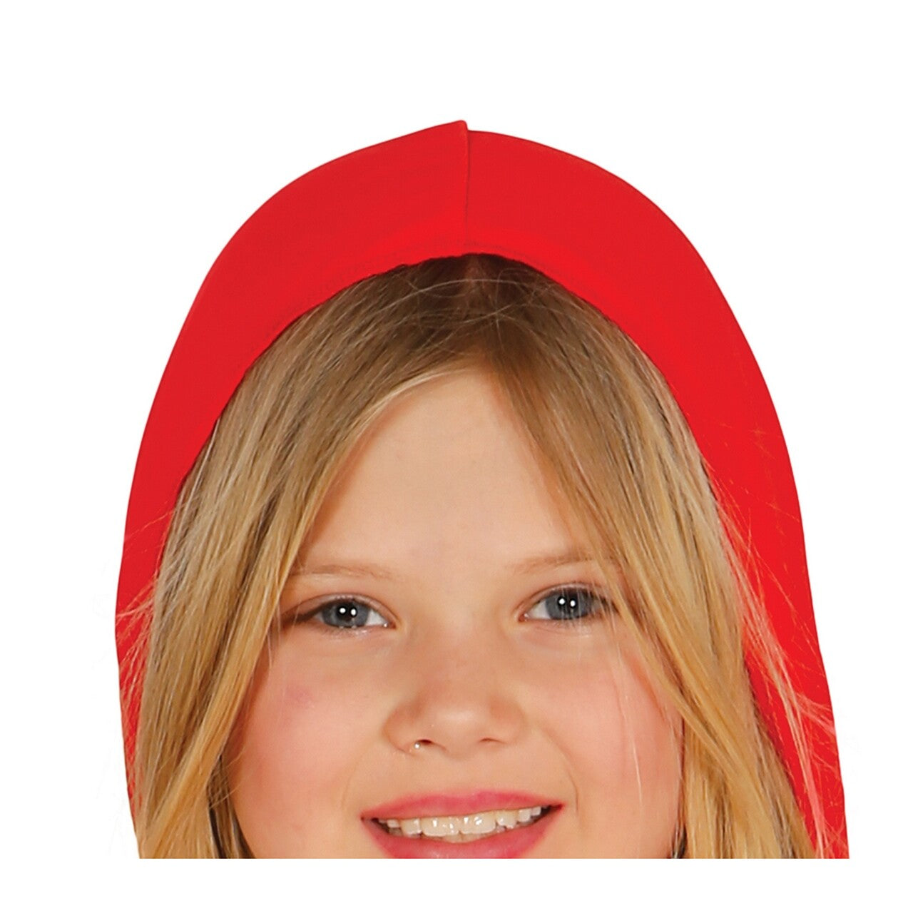 Op deze afbeelding zie je een Kostuums, van het merk Guirca. Klein Roodkapje In Het Bos Meisje Kostuum
