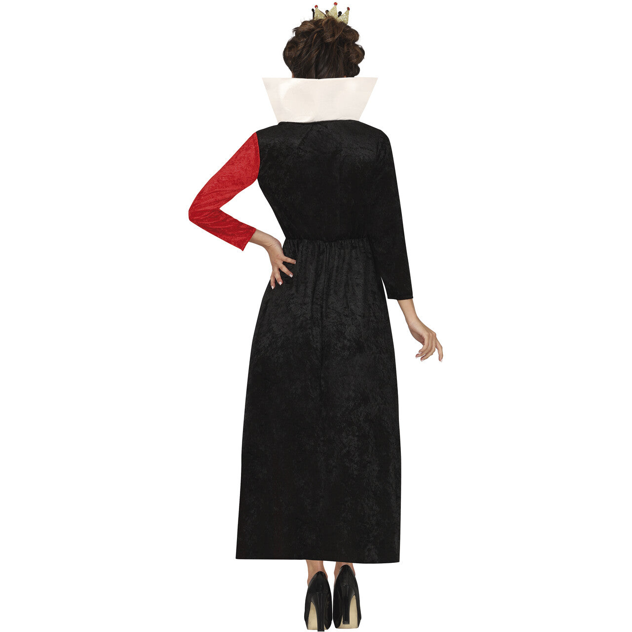 Op deze afbeelding zie je een Kostuums, van het merk Guirca. Evil Queen Of Hearts Vrouw Kostuum