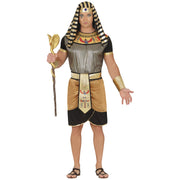 Op deze afbeelding zie je een Kostuums, van het merk Guirca. Farao Koning Narmer Van Het Grote Rijk Man Kostuum