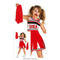 USA Cheerleader Van Zombie Ball Team Meisje Kostuum