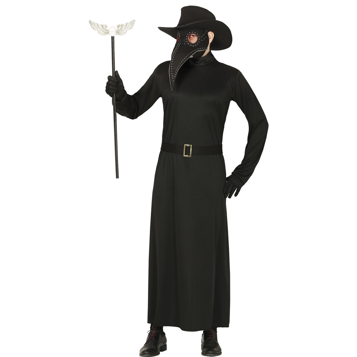 Op deze afbeelding zie je een Kostuums, van het merk Guirca. Dokter Van Der Pest Man Kostuum